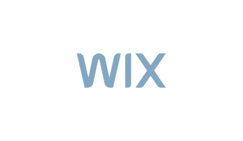 wix company logo in blue