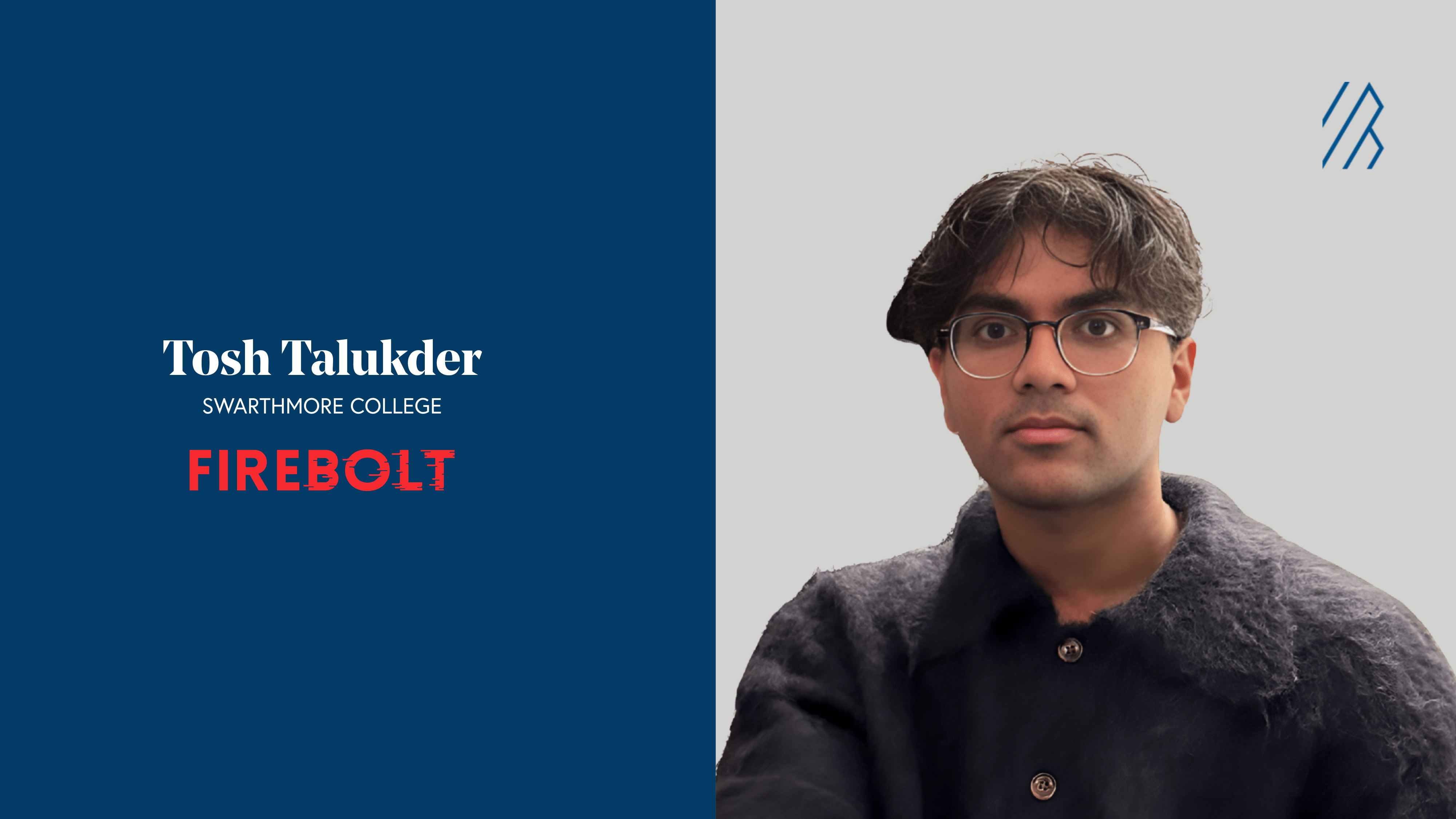 Tosh Talukder Bessemer fellow graphic