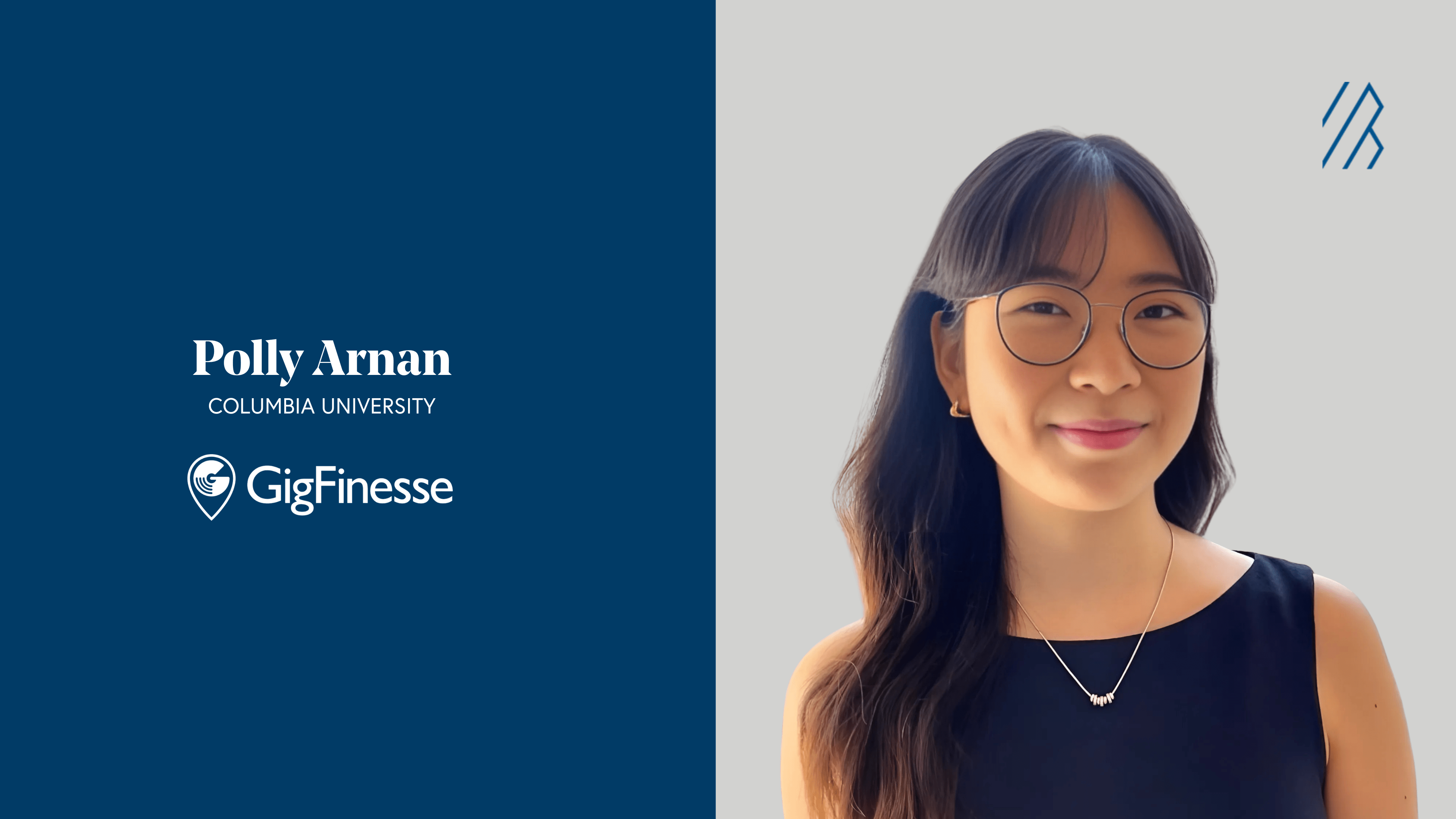 Polly Arnan Bessemer fellow graphic